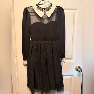 Hot Topic Black and White American Horror Story dress
